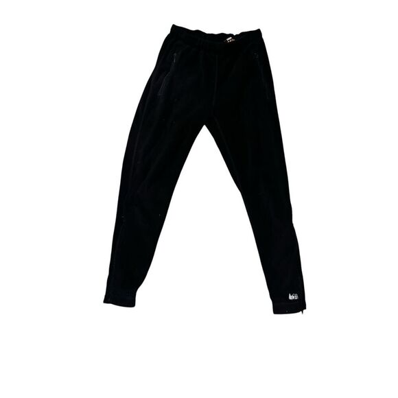 REI Polartec Fleece Pants xs Gorpcore Comfy Ankle Zipper Outdoor Ski - Picture 1 of 8